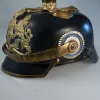 Bavarian Infantry Officers Pickelhaube with Case Visuel 10